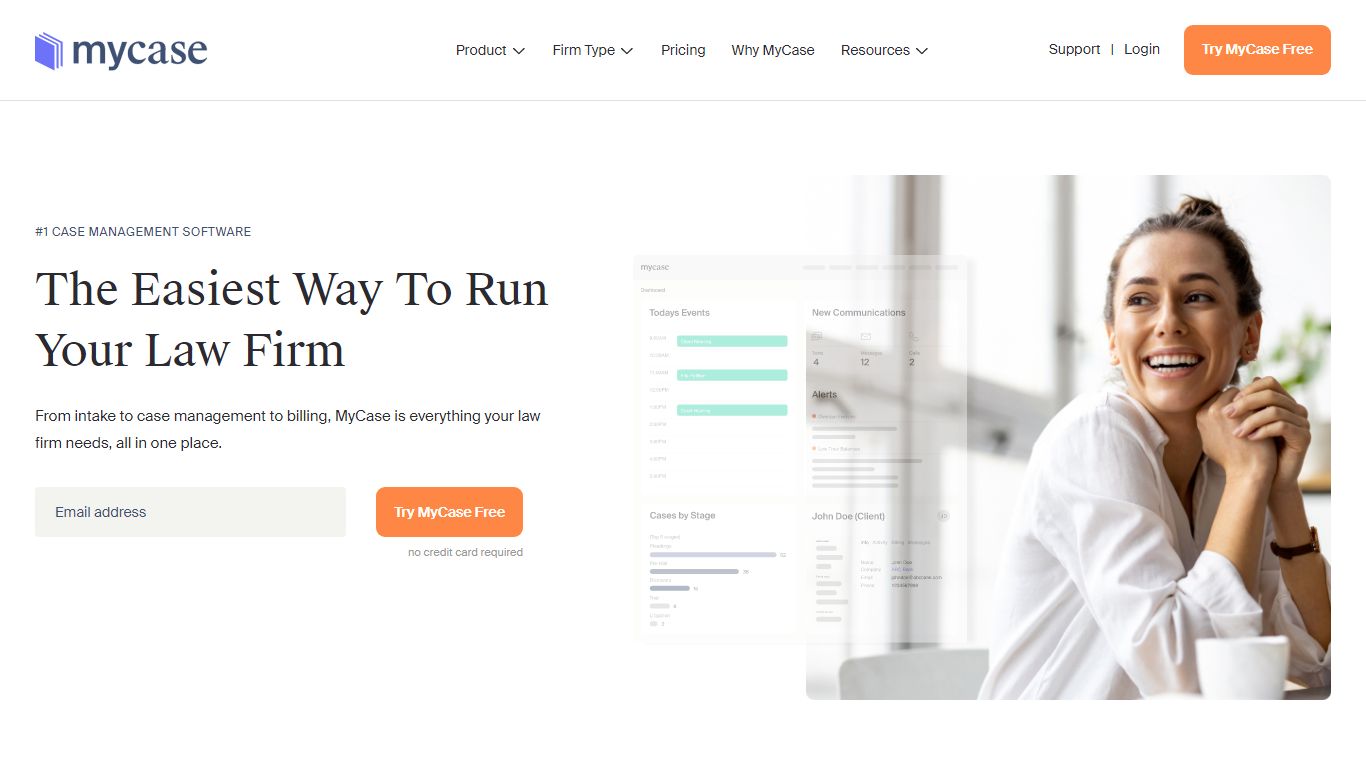 Case Management Software for Attorneys & Law Firms | MyCase